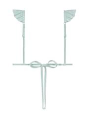 Hunkemöller Blue Fiji Triangle Bikini Top - Image 5 of 5