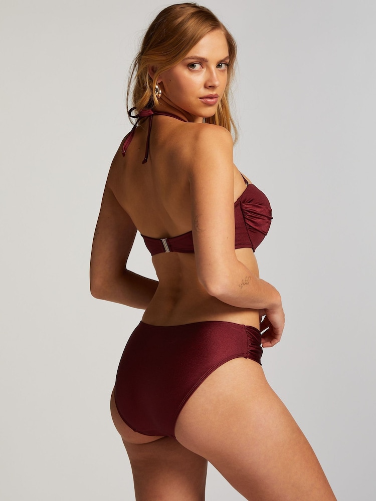 Hunkemoller Red Yucatan Bikini Slip - Image 2 of 5