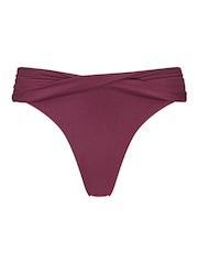 Hunkemoller Red Yucatan Bikini Slip - Image 4 of 5