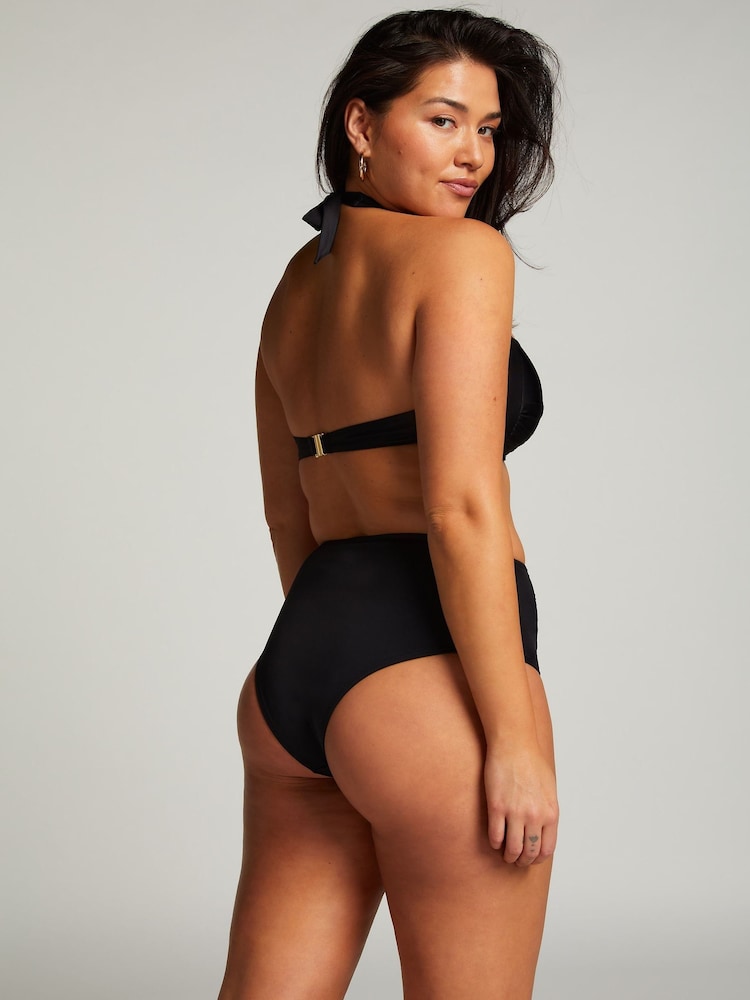 Hunkemöller Luxe Bandeau Black Bikini Top - Image 3 of 3