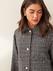 Emme by Marella Grey ISER Boucle Jacket - Image 5 of 6