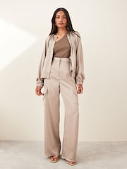 Emme Marella Natural EMMA Cargo Trousers - Image 2 of 5