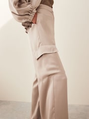 Emme Marella Natural EMMA Cargo Trousers - Image 5 of 5