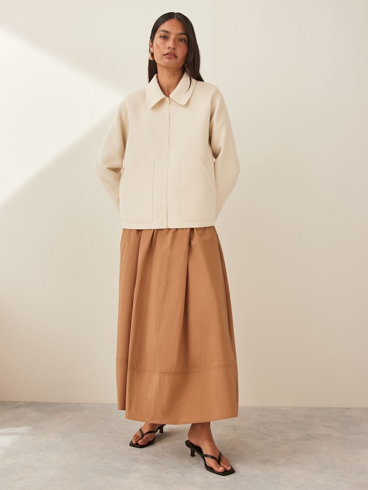 Emme by Marella BETULLA Cropped Zip Up Jacket - Image 2 of 7