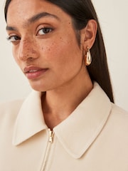 Emme by Marella BETULLA Cropped Zip Up Jacket - Image 6 of 7