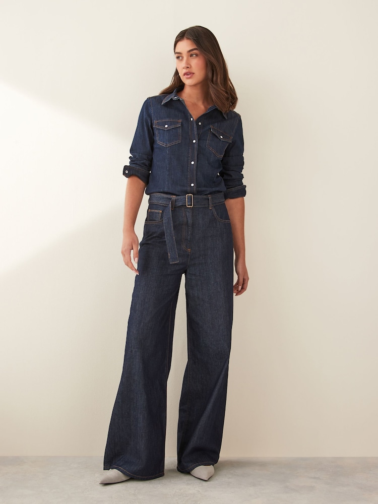 Emme by Marella PAPA Denim Shirt - Image 1 of 4