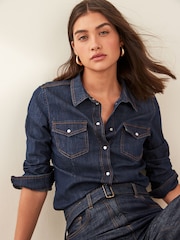 Emme by Marella PAPA Denim Shirt - Image 2 of 4