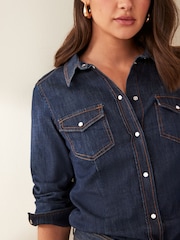 Emme by Marella PAPA Denim Shirt - Image 4 of 4