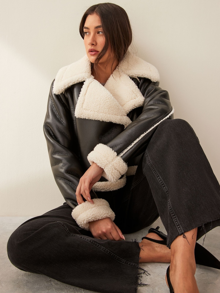 Emme by Marella VANITY Faux Fur Jacket - Image 1 of 4