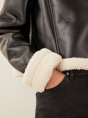 Emme by Marella VANITY Faux Fur Jacket - Image 3 of 4