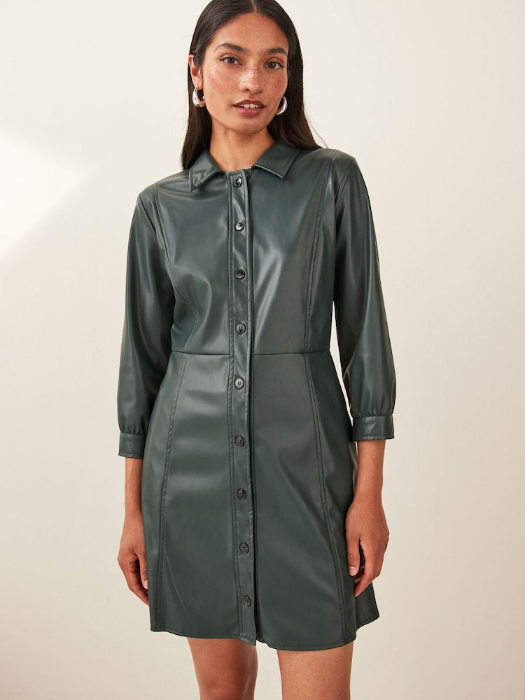 Emme by Marella Nomme Jersey Shirt Black Dress - Image 1 of 5