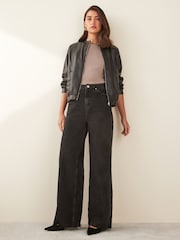 Emme by Marella Corsica Bomber Black Jacket - Image 3 of 3