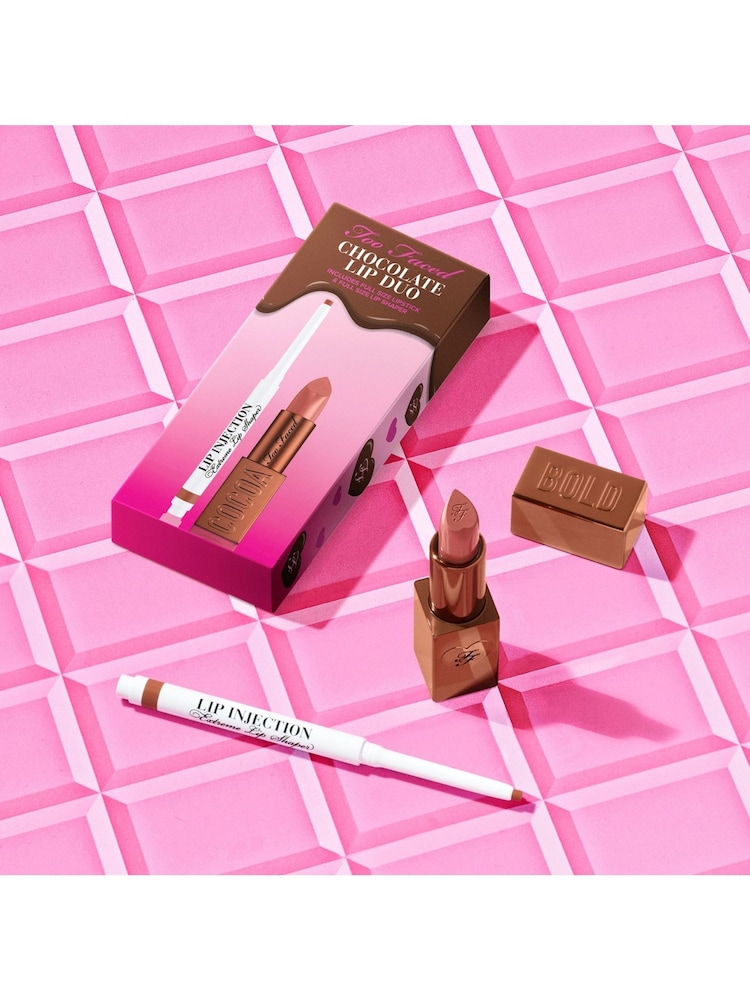 Too Faced Chocolate Lip Duo (Worth £44) - Image 8 of 8