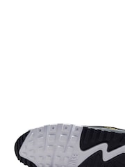 Nike Black/Gold Air Max 90 Trainers - Image 6 of 10