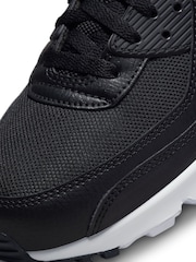 Nike Black/Gold Air Max 90 Trainers - Image 7 of 10