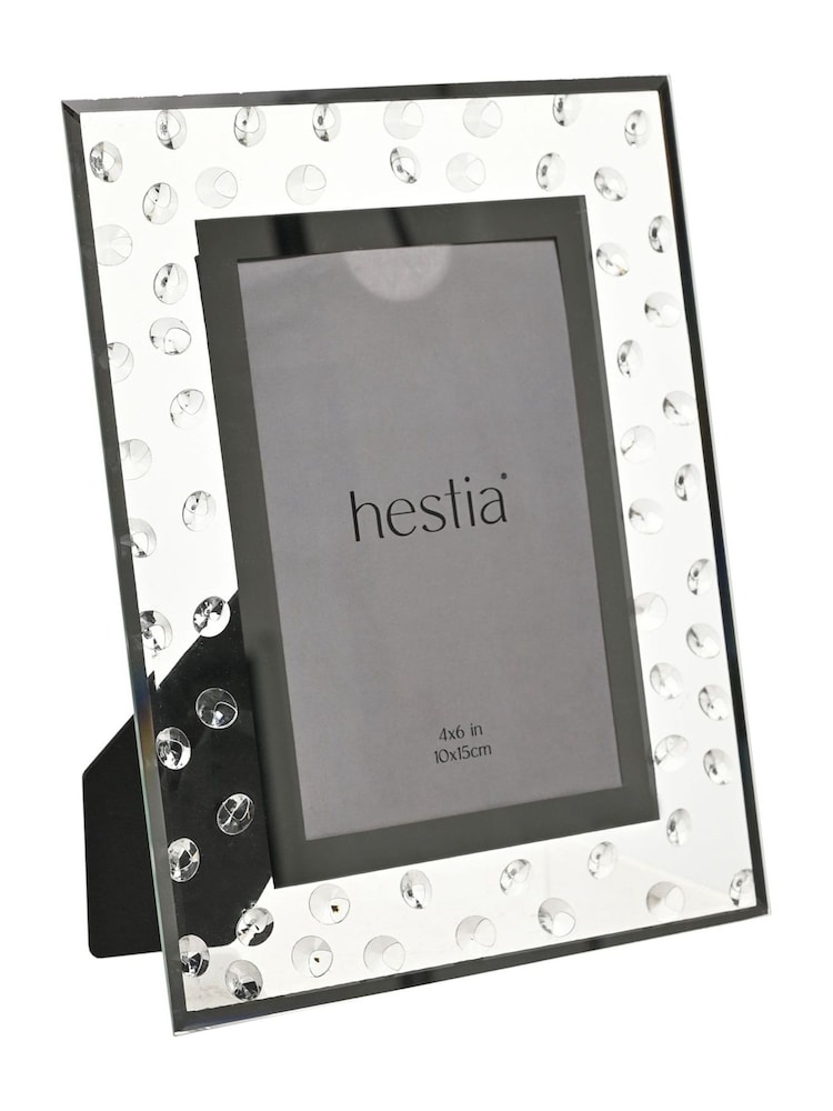 Widdop Clear Diamante Scatter 4 x 6" Glass Photo Frame - Image 2 of 2 Widdop Clear Diamante Scatter 4 x 6" Glass Photo Frame - Image 2 of 2