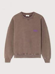 American Vintage Brown Plizzy Sweatshirt - Image 1 of 1