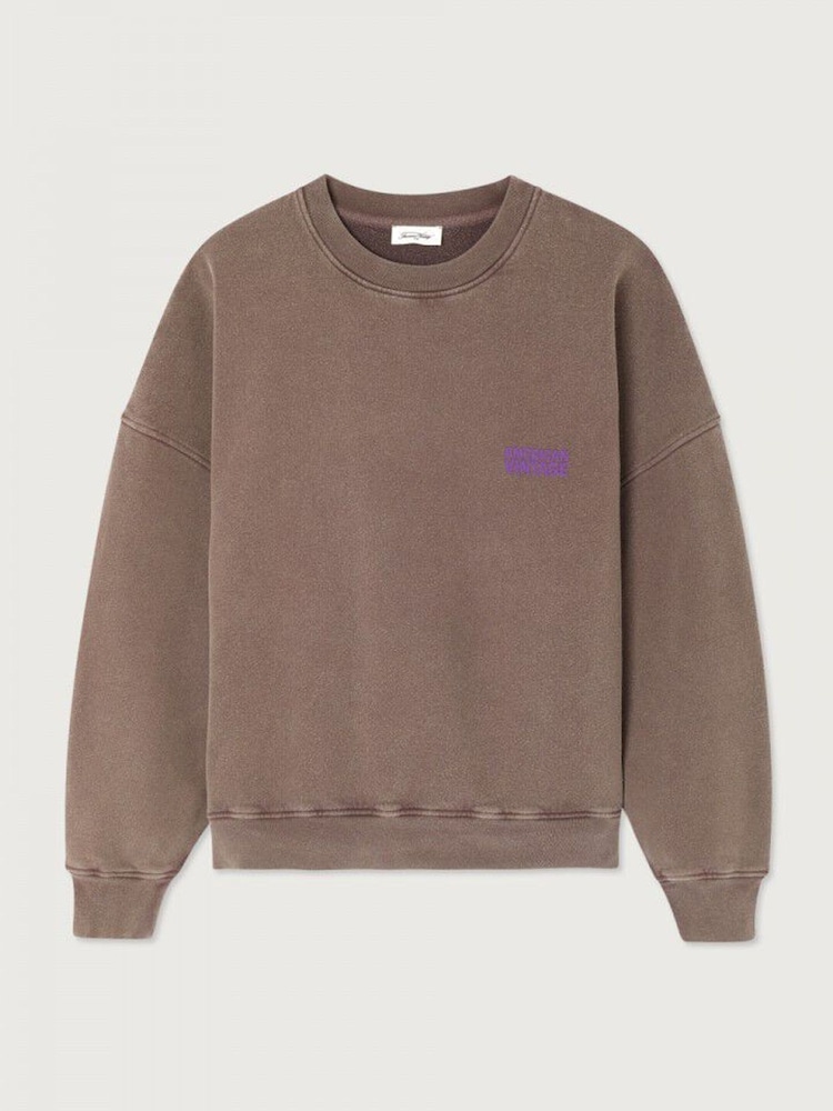 American Vintage Brown Plizzy Sweatshirt - Image 1 of 1
