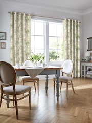Laura Ashley Green Gosford Made to Measure Curtains - Image 2 of 9