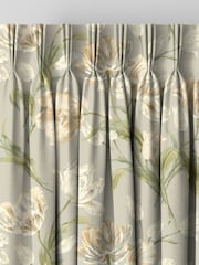 Laura Ashley Green Gosford Made to Measure Curtains - Image 5 of 9