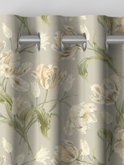 Laura Ashley Green Gosford Made to Measure Curtains - Image 7 of 9