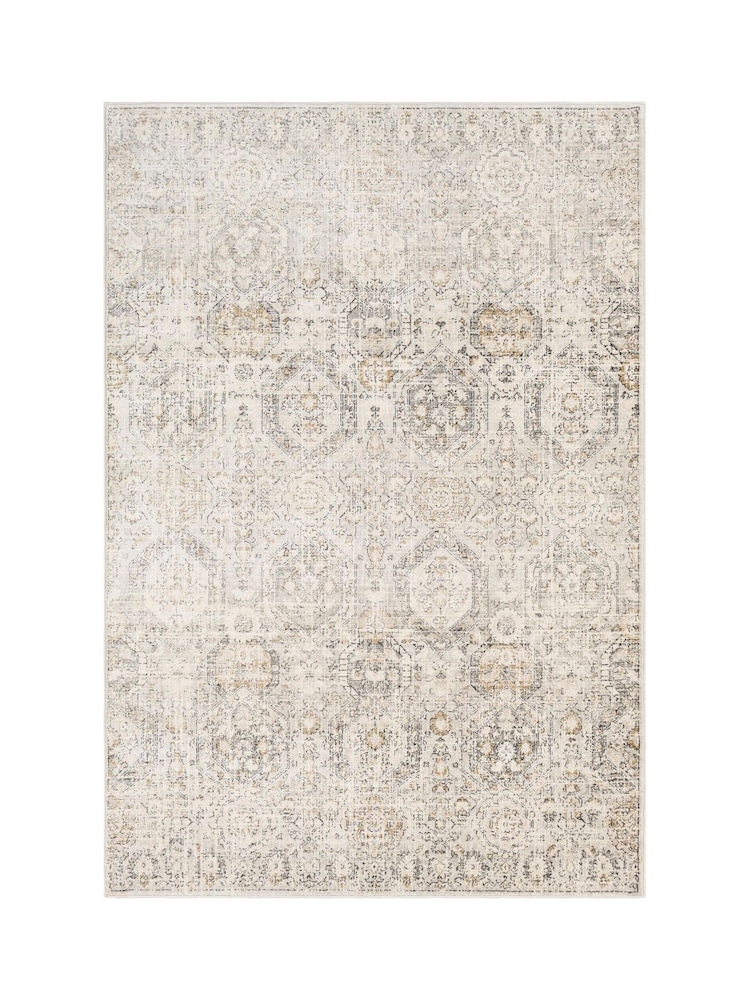 LIVABLISS Brown Indigo Vintage Traditional Boho Rug - Image 6 of 6