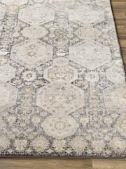 LIVABLISS Black Indigo Vintage Traditional Boho Rug - Image 4 of 7