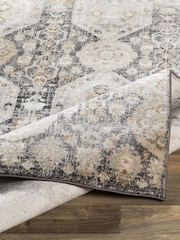LIVABLISS Black Indigo Vintage Traditional Boho Rug - Image 5 of 7