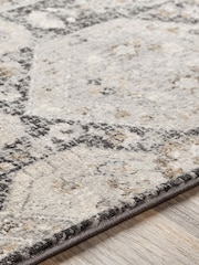 LIVABLISS Black Indigo Vintage Traditional Boho Rug - Image 6 of 7