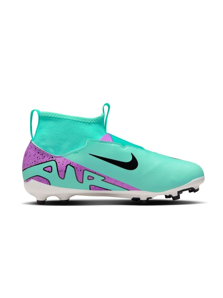 Nike Green Jr. Mercurial Superfly Academy Multi Ground Football Boots - Image 3 of 11