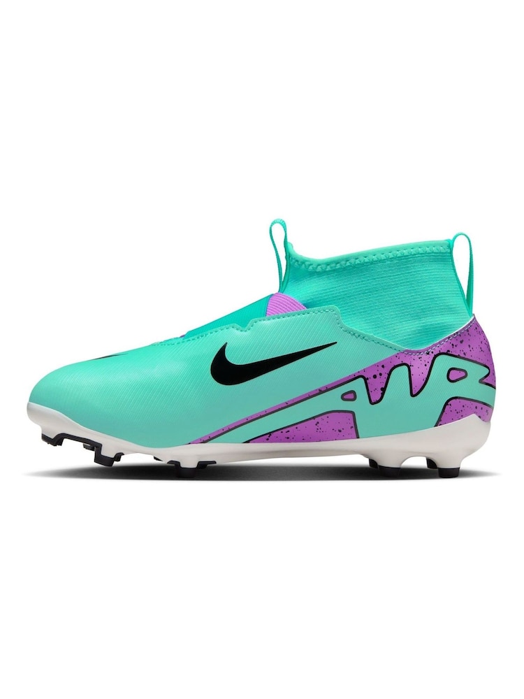 Nike Green Jr. Mercurial Superfly Academy Multi Ground Football Boots - Image 4 of 11