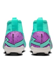 Nike Green Jr. Mercurial Superfly Academy Multi Ground Football Boots - Image 7 of 11