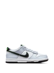 Nike Blue/Black Youth Dunk Low Trainers - Image 1 of 11