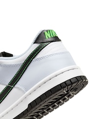 Nike Blue/Black Youth Dunk Low Trainers - Image 10 of 11