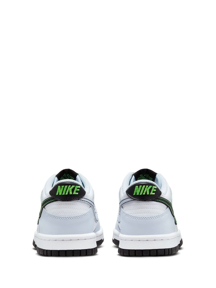 Nike Blue/Black Youth Dunk Low Trainers - Image 2 of 11