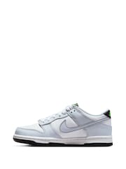 Nike Blue/Black Youth Dunk Low Trainers - Image 5 of 11