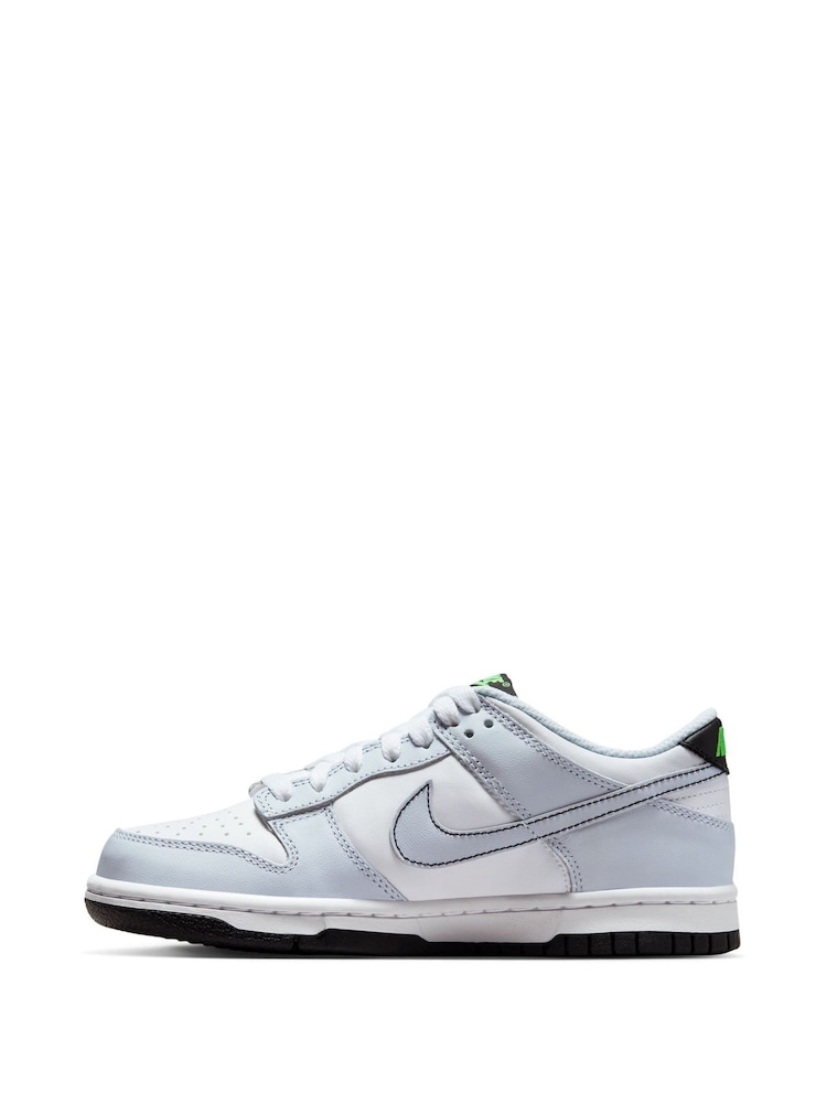 Bleu/Noir - Nike Youth Dunk Low Trainers - Image 5 of 11