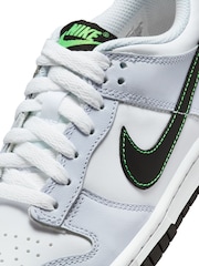 Nike Blue/Black Youth Dunk Low Trainers - Image 9 of 11