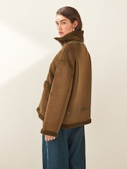 Emme by Marella Green Penny Zip Up Fleece - Image 2 of 7