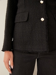 Emme by Marella Mario Black Blazer Jacket - Image 4 of 4