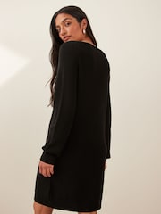 Emme by Marella Venice V-Neck Black Jumper - Image 2 of 5