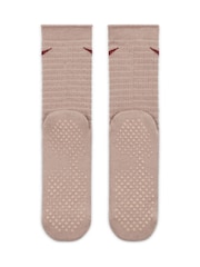Nike Brown Cosy Dri-FIT Everyday House Socks - Image 3 of 4