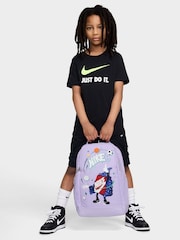 Nike Lilac Purple Kids Brasilia 18L Backpack - Image 1 of 10