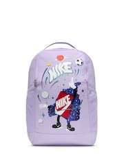 Nike Lilac Purple Kids Brasilia 18L Backpack - Image 3 of 10