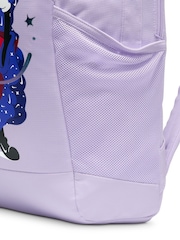 Nike Lilac Purple Kids Brasilia 18L Backpack - Image 9 of 10