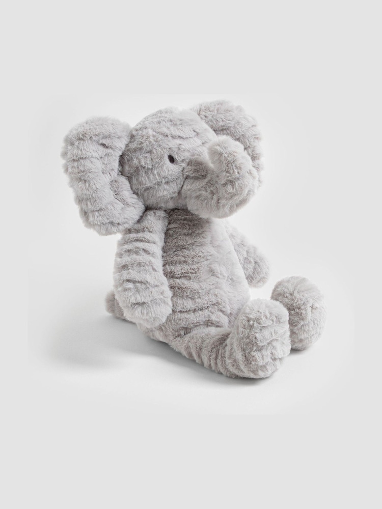 JoJo Maman Bébé Elbert Elephant Soft Toy Medium - Image 2 of 4