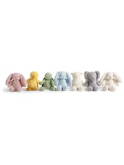 JoJo Maman Bébé Grey Small Ettie Elephant Soft Toy Plushie - Small - Image 11 of 11