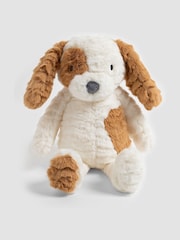 JoJo Maman Bébé Patch Dog Soft Toy Medium - Image 4 of 8