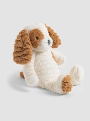 JoJo Maman Bébé Patch Dog Soft Toy Medium - Image 6 of 8