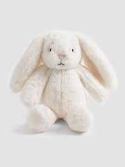 JoJo Maman Bébé White Betsy Bunny Soft Toy Small - Image 1 of 8